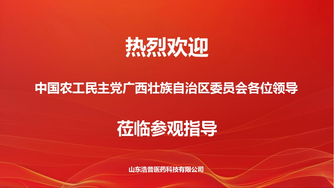 廣西調研團莅臨浩普集團，創新(xīn)産(chǎn)品引贊揚！